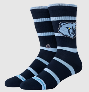 Memphis Grizzlies Team Logo Stance NBA Socks