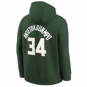 Giannis Antetokounmpo Milwaukee Bucks Icon Edition Youth NBA Hoodie