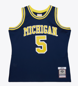 Jalen Rose Michigan Wolverines NCAA Swingman Jersey