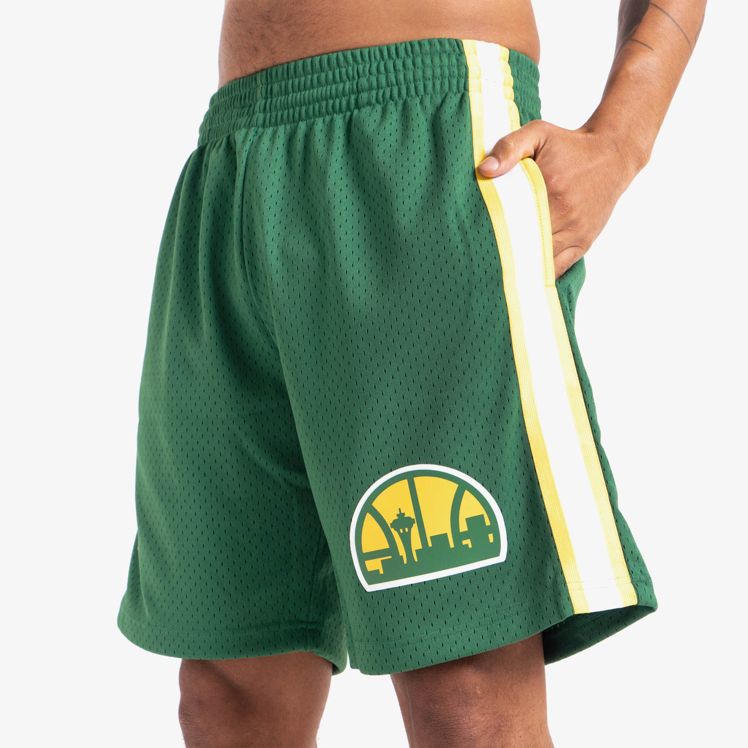 Seattle Supersonics Green NBA Shorts for sale