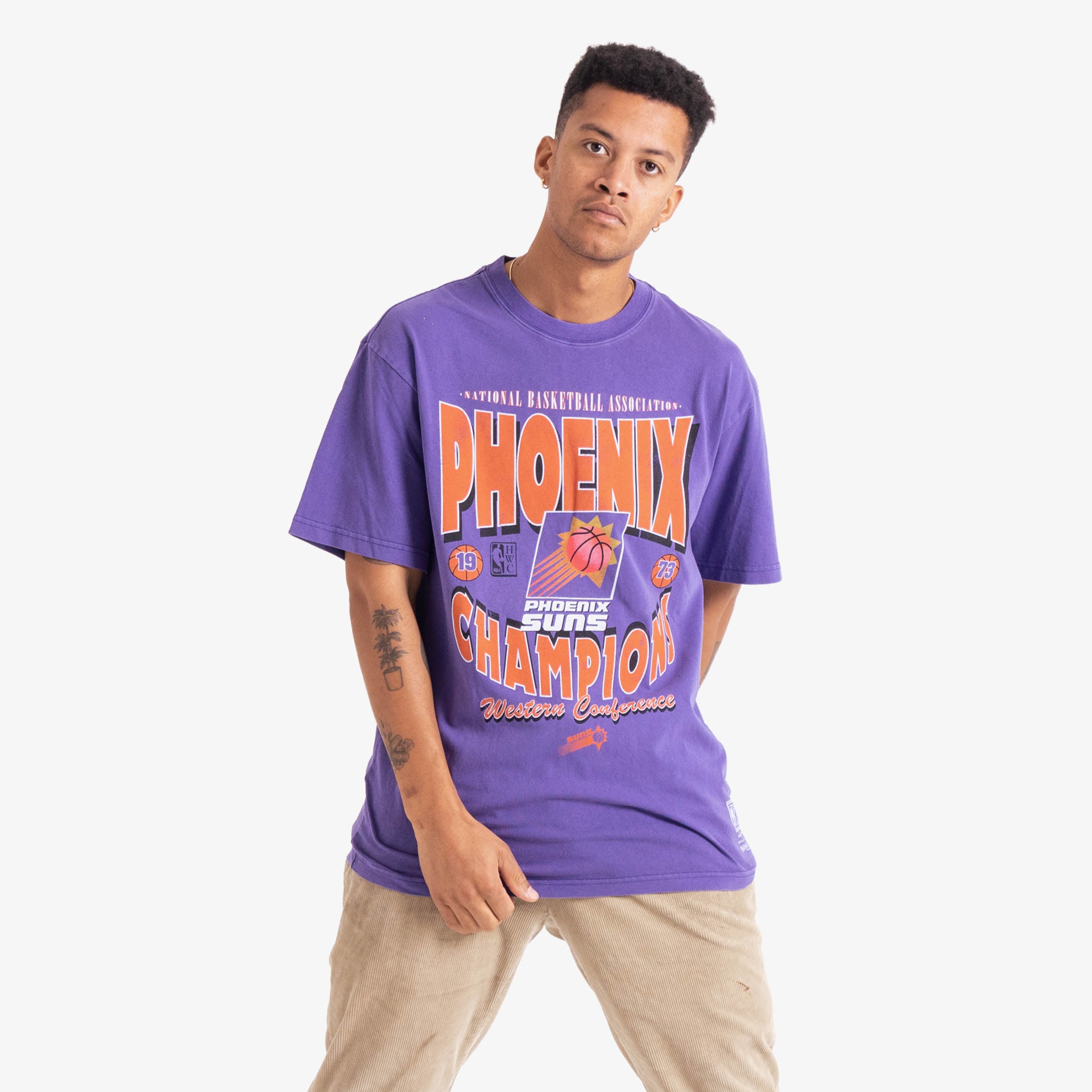 Phoenix Suns Vintage Champions NBA T-Shirt – Basketball Jersey World