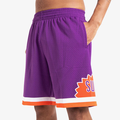 Phoenix Suns Team Logo NBA Mesh Shorts – Basketball Jersey World