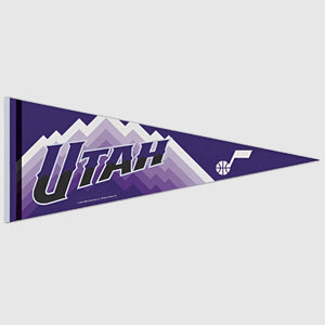 Utah Jazz City Edition NBA Premium Pennant