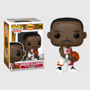 Hakeem Olajuwon Houston Rockets Hardwood Classics NBA Legends Pop Vinyl