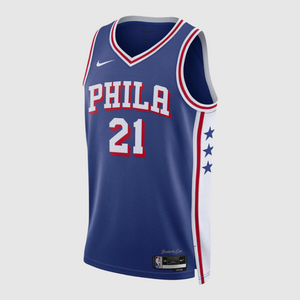 Joel Embiid Philadelphia 76ers 2024 Icon Edition NBA Swingman Jersey