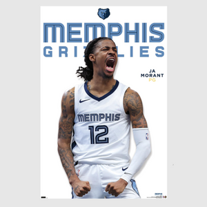 Ja Morant Memphis Grizzlies Feature Series '24 NBA Wall Poster