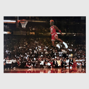 Michael Jordan Slam Dunk Contest NBA Wall Poster