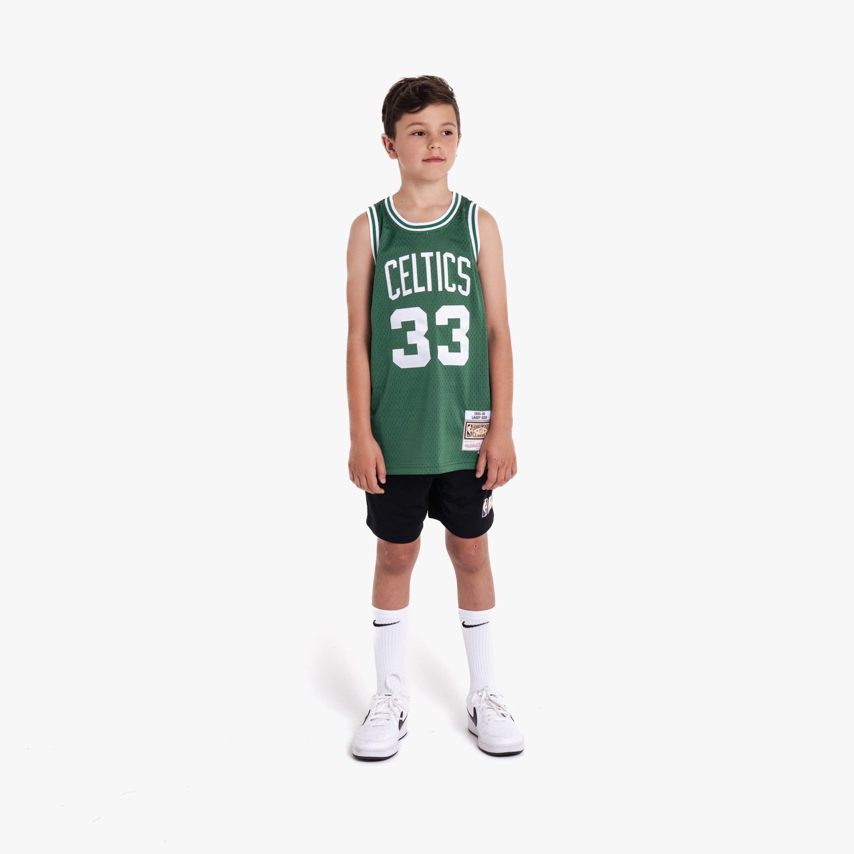 Larry bird jersey deals and shorts