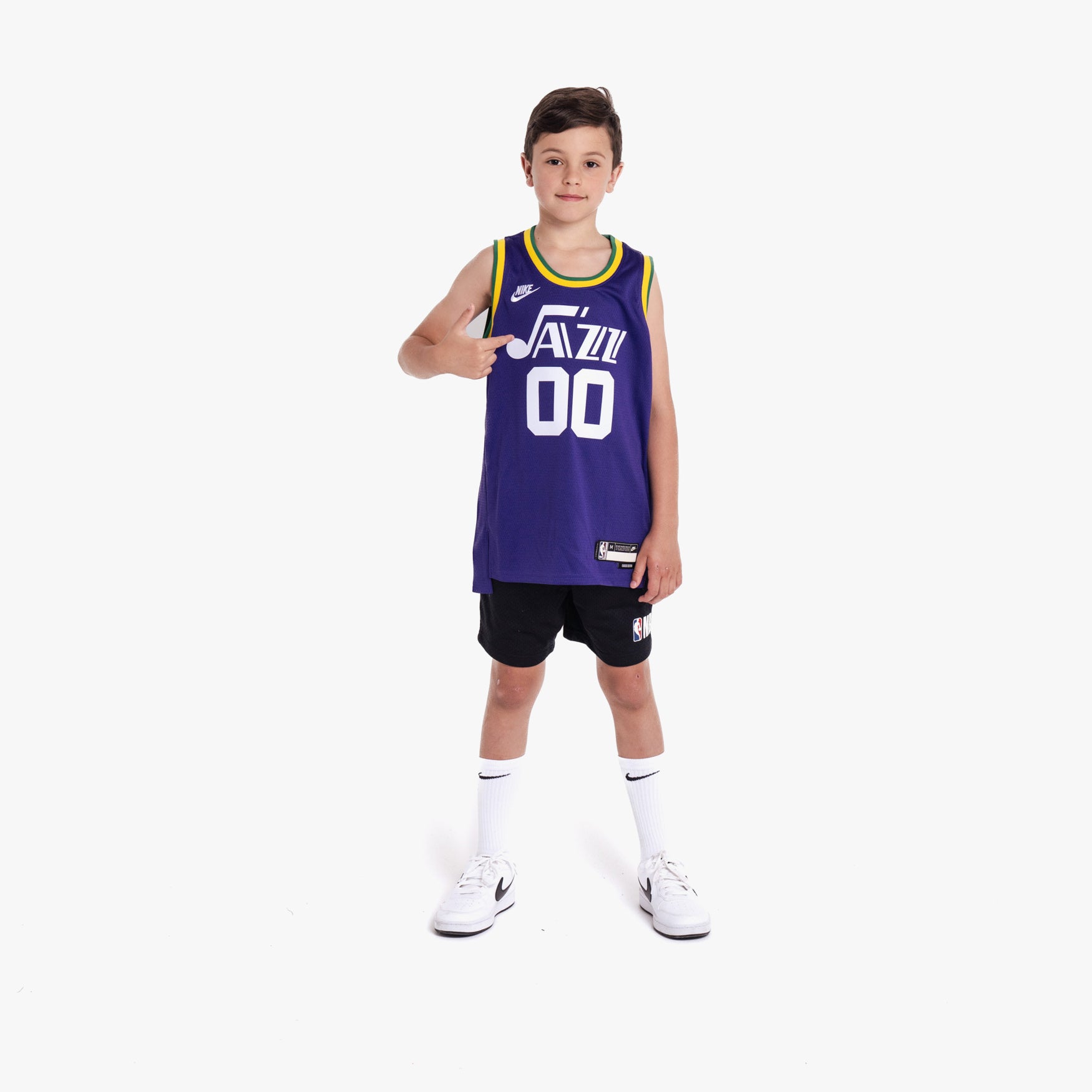 Maillot NBA Jordan Clarkson Utah Jazz Nike City Edition Enfant -  Basket4Ballers