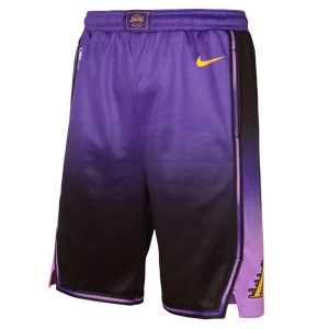 Los Angeles Lakers 2025 City Edition Swingman Youth NBA Shorts