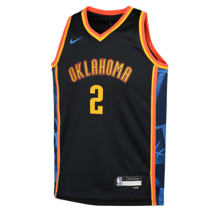 Shai Gilgeous-Alexander Oklahoma City Thunder 2025 City Edition Youth NBA Swingman Jersey