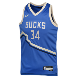 Giannis Antetokounmpo Milwaukee Bucks 2025 City Edition Youth NBA Swingman Jersey