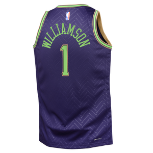 Zion Williamson New Orleans Pelicans 2025 City Edition Youth NBA Swingman Jersey