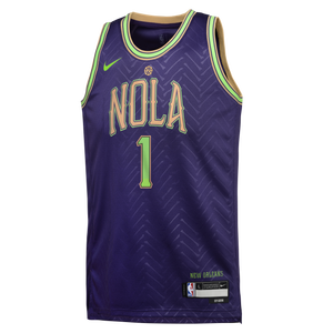 Zion Williamson New Orleans Pelicans 2025 City Edition Youth NBA Swingman Jersey