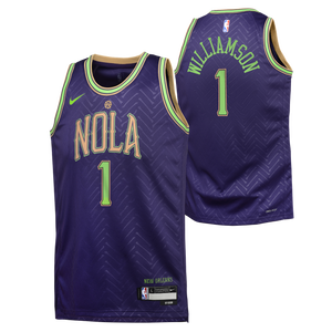 Zion Williamson New Orleans Pelicans 2025 City Edition Youth NBA Swingman Jersey