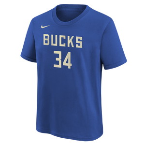 Giannis Antetokounmpo Milwaukee Bucks 2025 City Edition NBA Youth T-Shirt