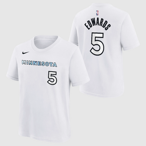 Anthony Edwards Minnesota Timberwolves 2025 City Edition NBA Youth T-Shirt