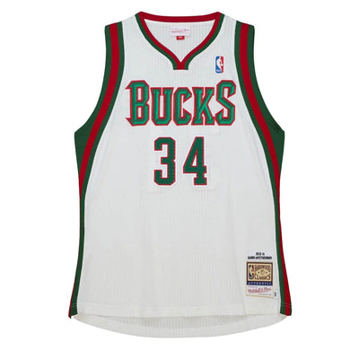 Giannis Antetokounmpo Milwaukee Bucks 2023 Statement Edition NBA Swing –  Basketball Jersey World