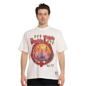 Chicago Bulls Stadium Banner Black Vintage T-Shirt