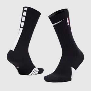 Nike Elite Black Basketball NBA Crew Socks