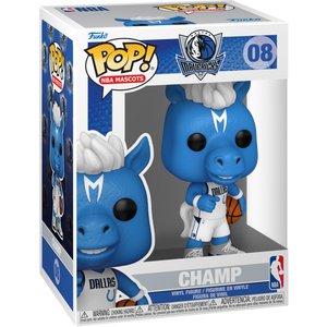 Champ Dallas Mavericks Mascot NBA Pop Vinyl