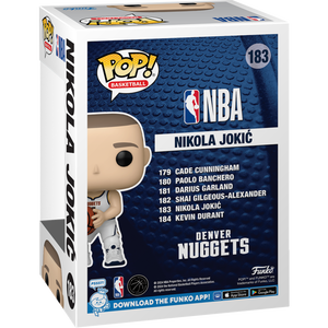 Nikola Jokic Denver Nuggets Association Edition NBA Pop Vinyl