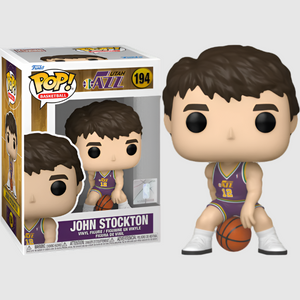 John Stockton Utah Jazz 1984 Rookie NBA Pop Vinyl