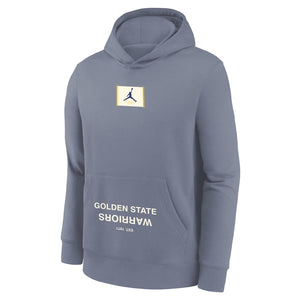 Golden State Warriors 2025 Jordan Statement Courtside Youth NBA Fleece Hoodie