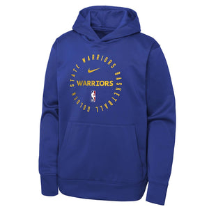 Golden State Warriors 2025 Practice Spotlight Dri-Fit NBA Youth Hoodie