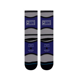 Sacramento Kings Hardwood Classic Mini Ball NBA Stance Socks