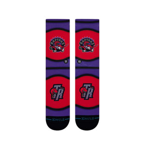 Toronto Raptors Hardwood Classic Mini Ball NBA Stance Socks