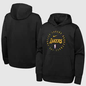 Los Angeles Lakers 2025 Practice Spotlight Dri-Fit NBA Youth Hoodie