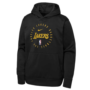 Los Angeles Lakers 2025 Practice Spotlight Dri-Fit NBA Youth Hoodie