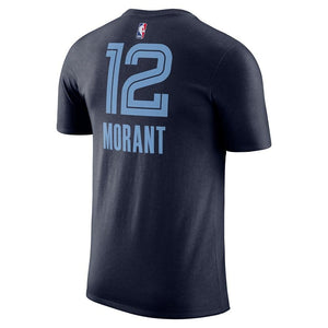 Ja Morant Memphis Grizzlies Name & Number Icon Edition NBA T-Shirt