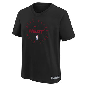 Miami Heat 2025 Practice Legend Dri-Fit NBA Youth T-Shirt