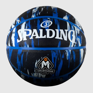 Melbourne United Marble Size 5 Outdoor Basketball