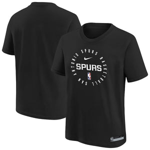 San Antonio Spurs 2025 Practice Legend Dri-Fit NBA Youth T-Shirt