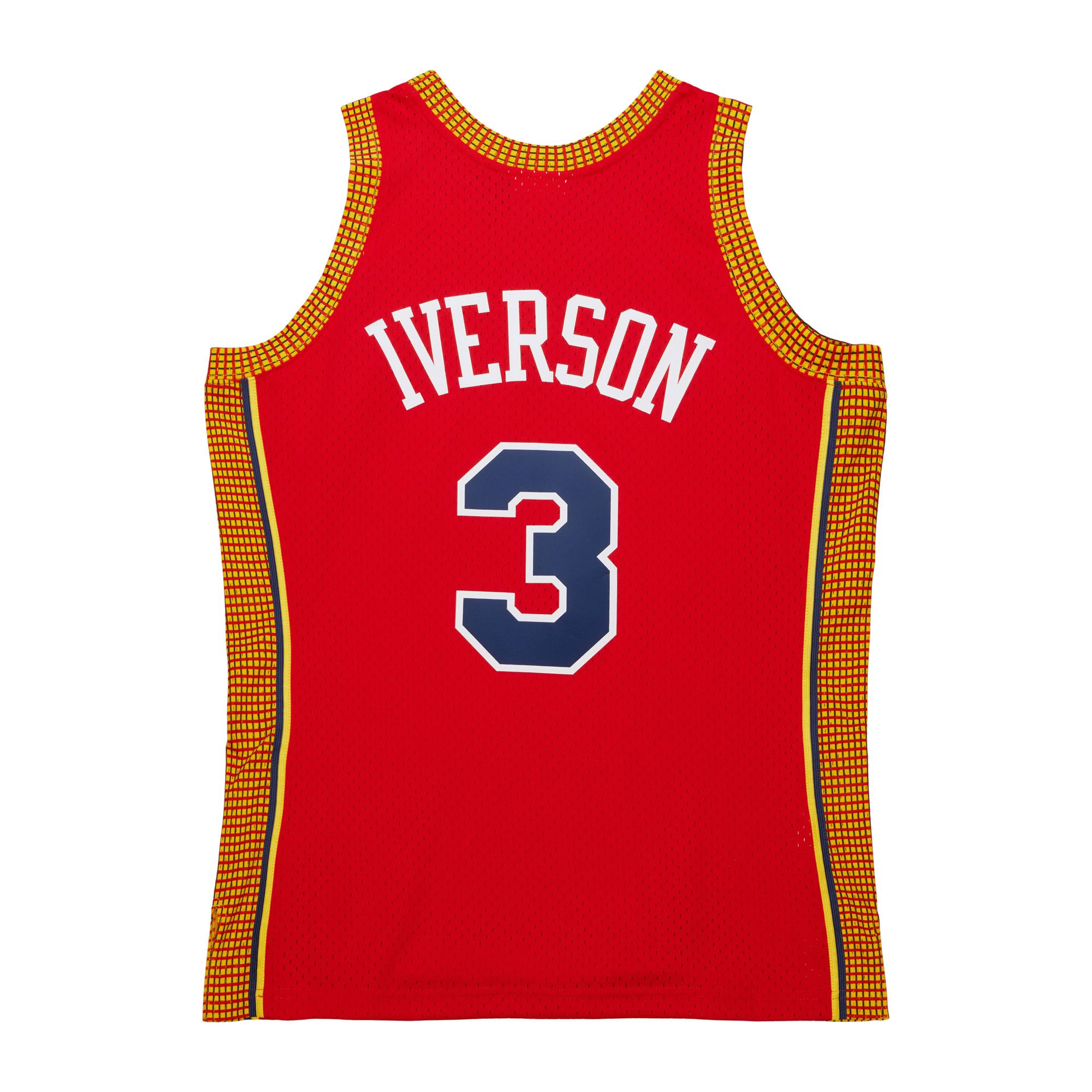 Allen Iverson Signed Syracuse Nationals Limited Edition Throwback Jersey  (UDA COA)