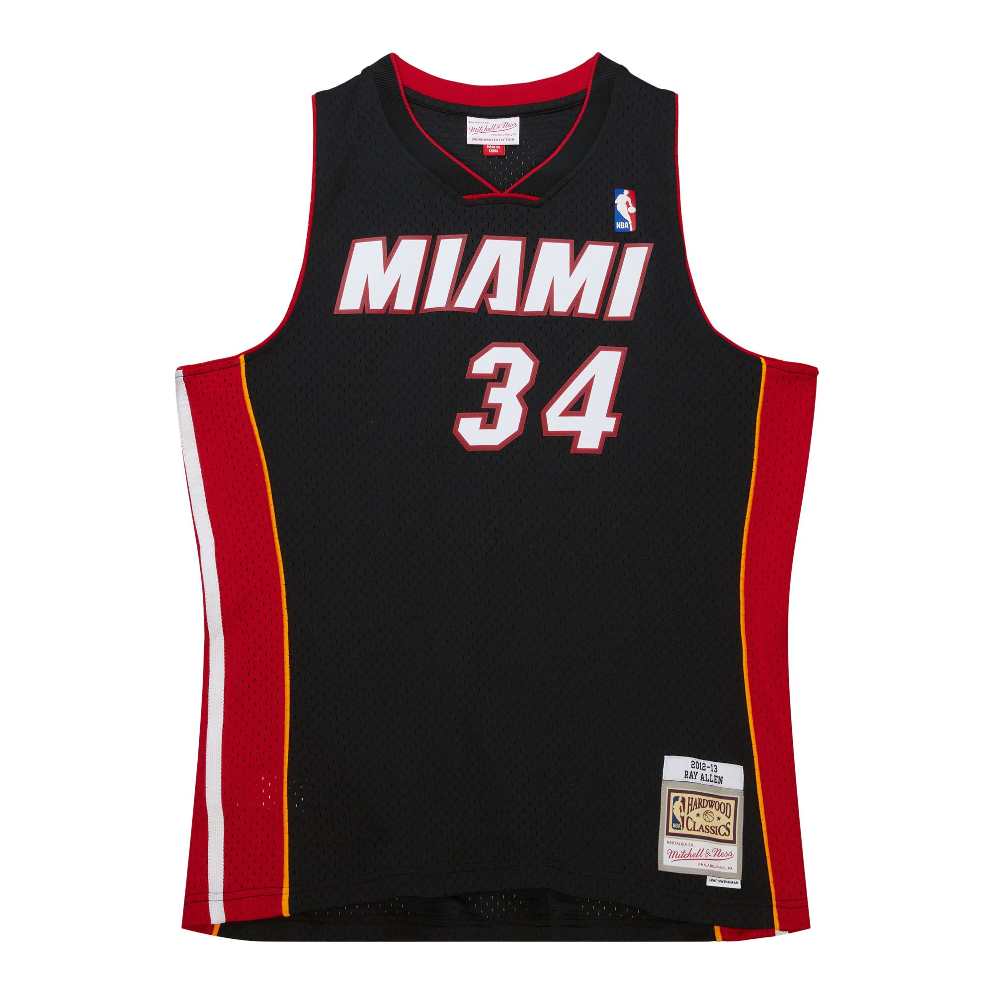 Ray Allen Miami Heat Hardwood Classics Throwback NBA Swingman Jersey –  Basketball Jersey World