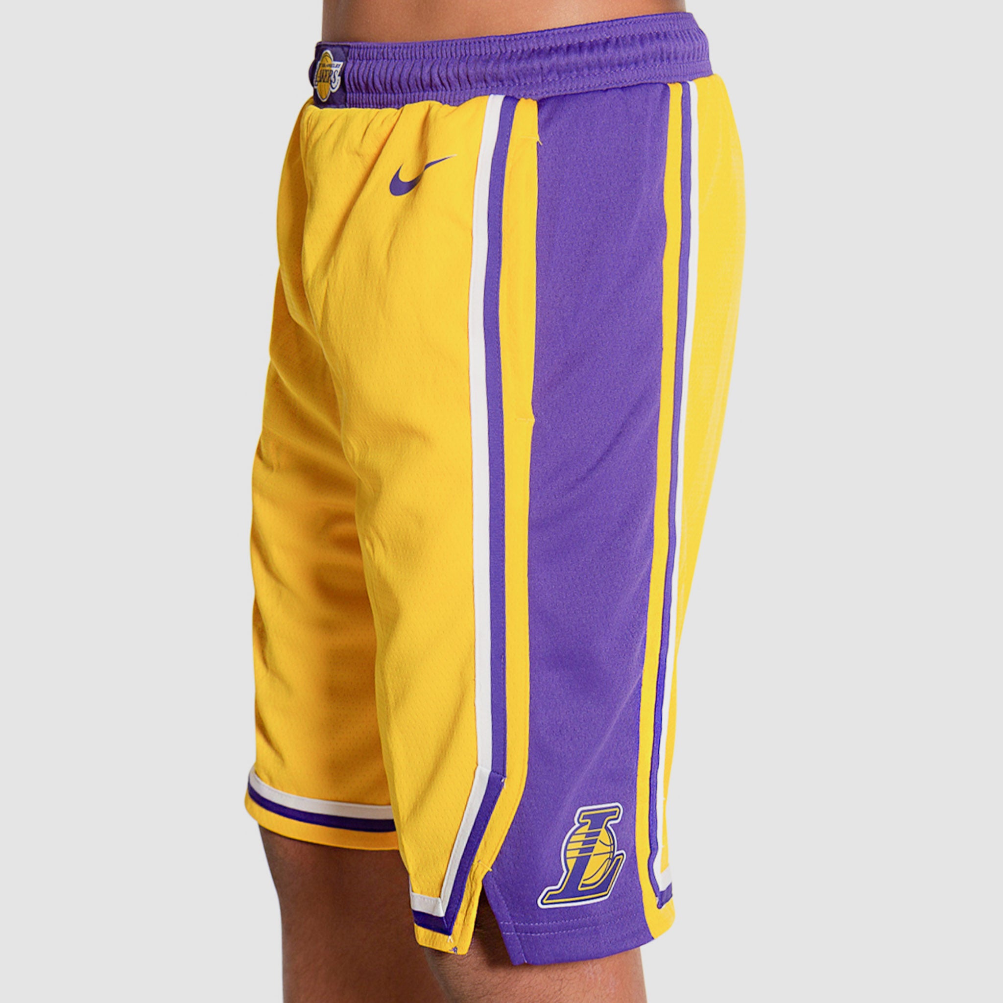 Youth Jordan Brand Purple Los Angeles Lakers Statement Edition Swingman Performance Shorts