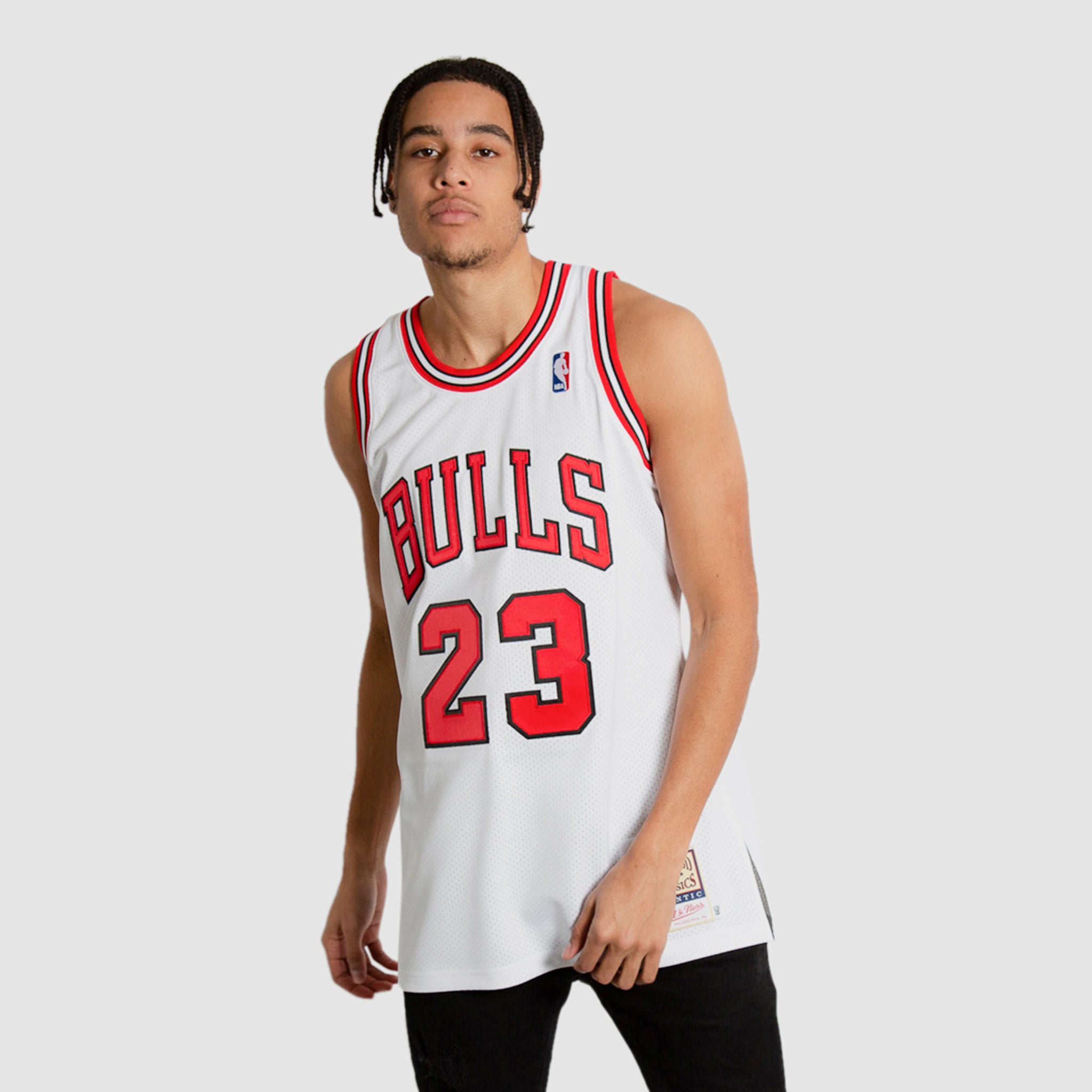 1995 Michael Jordan Chicago Bulls #45 Champion NBA Jersey Youth Size XL –  Rare VNTG