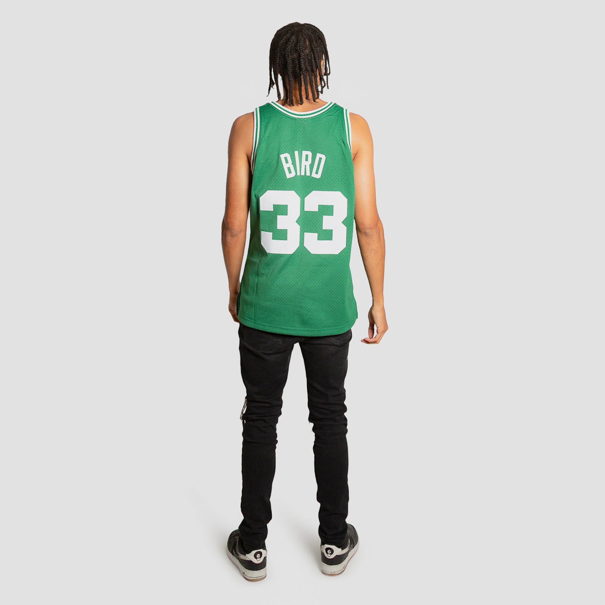 VTG NBA Reebok HWC Boston Celtics Larry Bird Jersey 33 Mens Medium SEWN  McHale