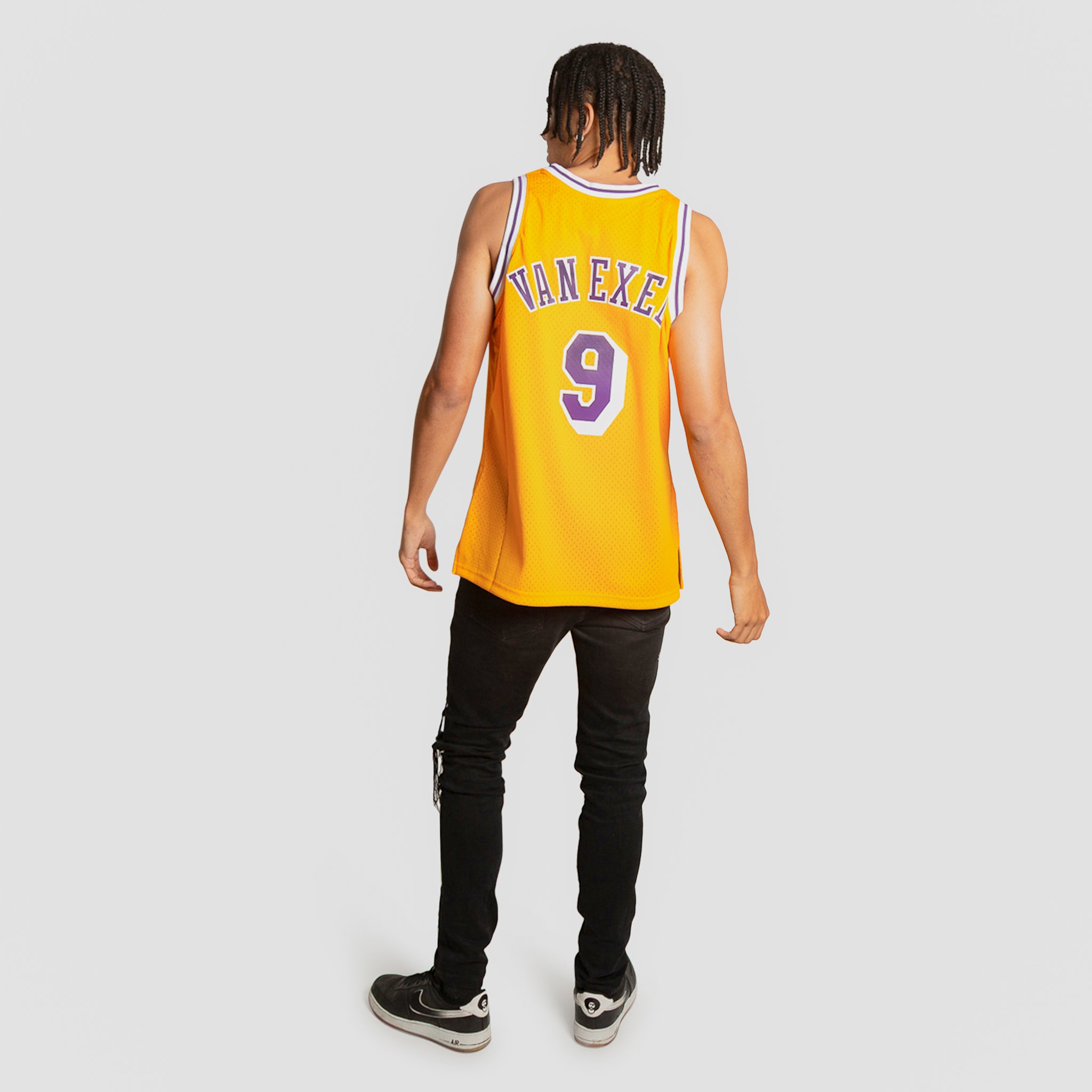 Vintage Nick Van Exel Lakers T-shirt NBA Basketball Los Angeles LA – For  All To Envy