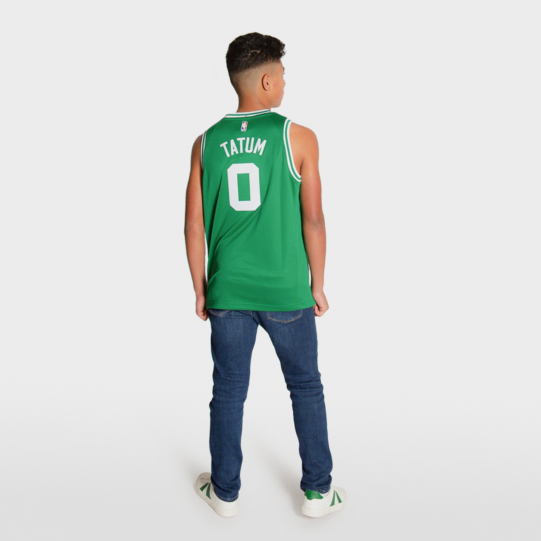 Unisex Nike Jayson Tatum White Boston Celtics Swingman Jersey