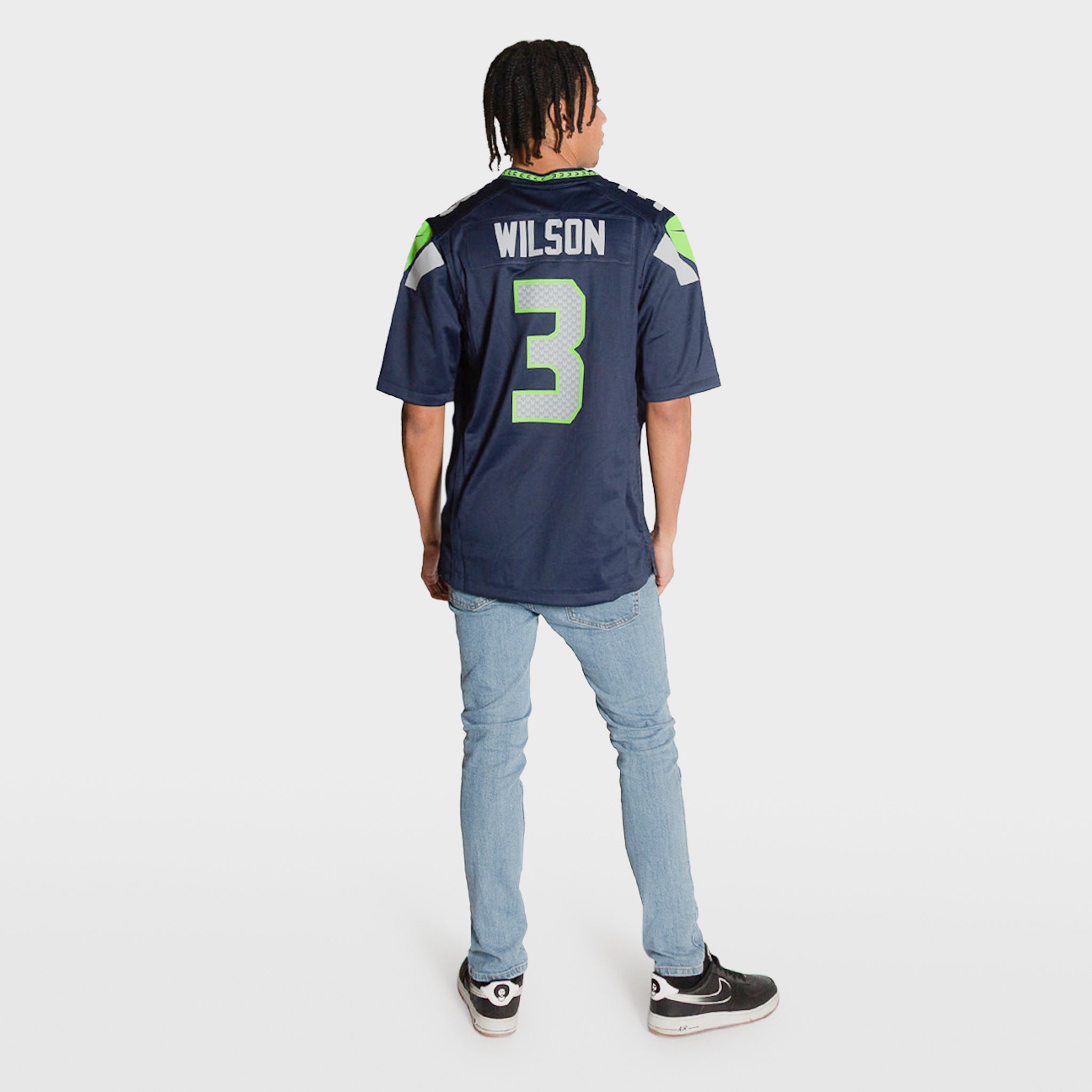 Russell Wilson Seattle Seahawks Home NFL Game Jersey – Basketball Jersey  World