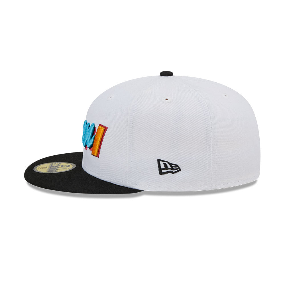 Miami Heat 59FIFTY 2023 City Edition NBA Fitted Hat – Basketball