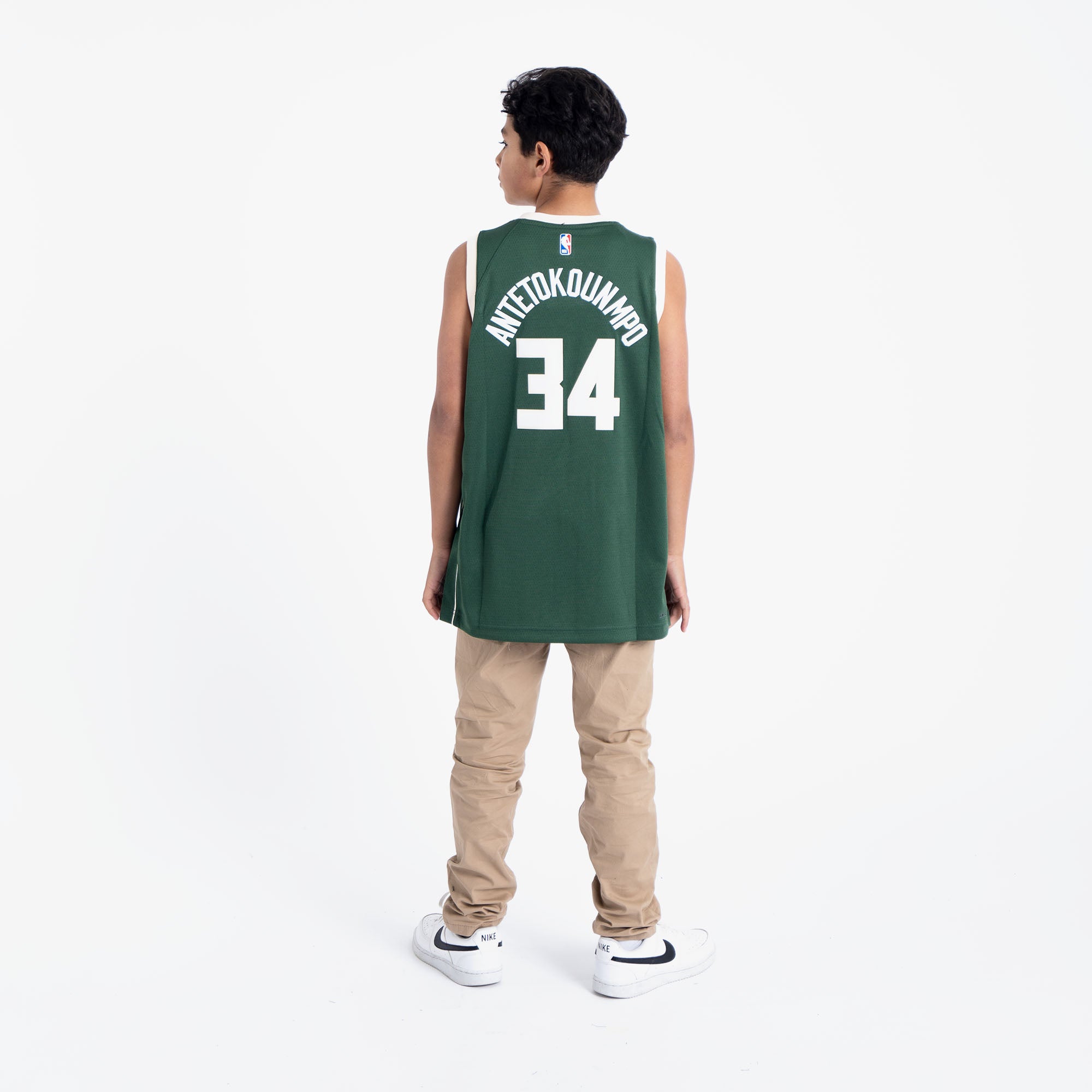 Nike Kids' Milwaukee Bucks Giannis Antetokounmpo #34 Swingman