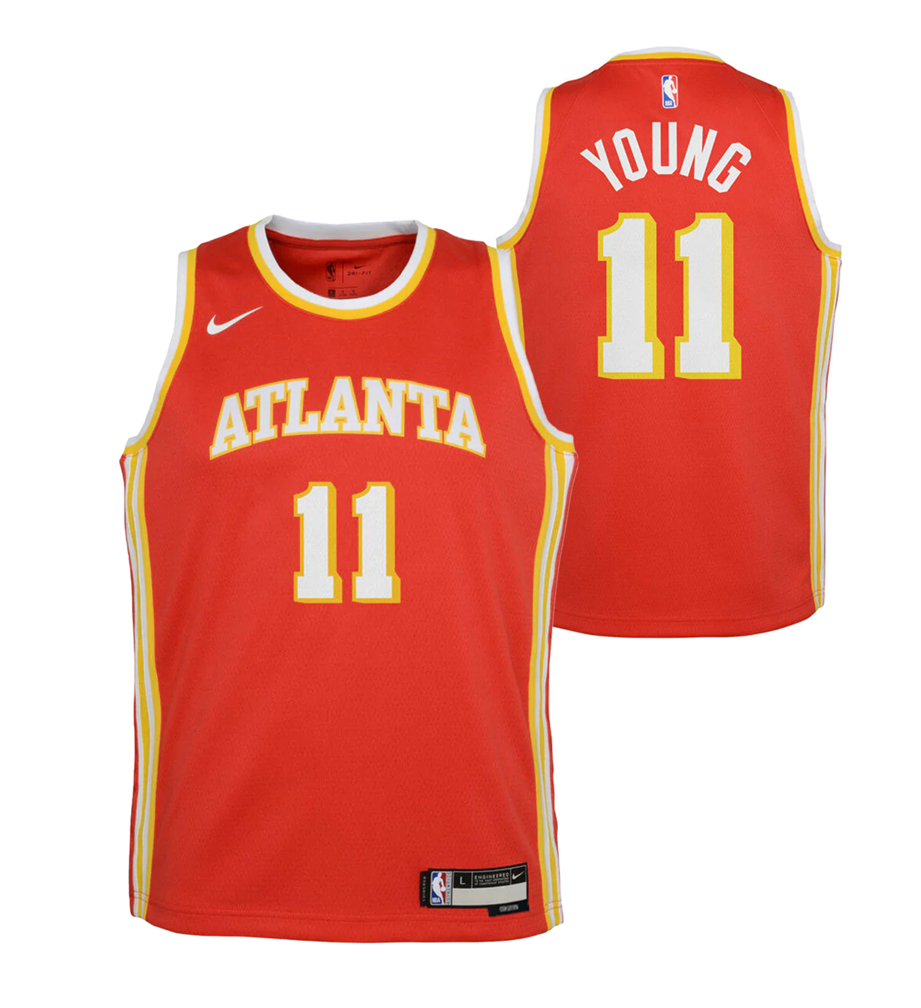 Youth Nike Trae Young Red Atlanta Hawks 2019/20 Swingman Jersey - Icon  Edition