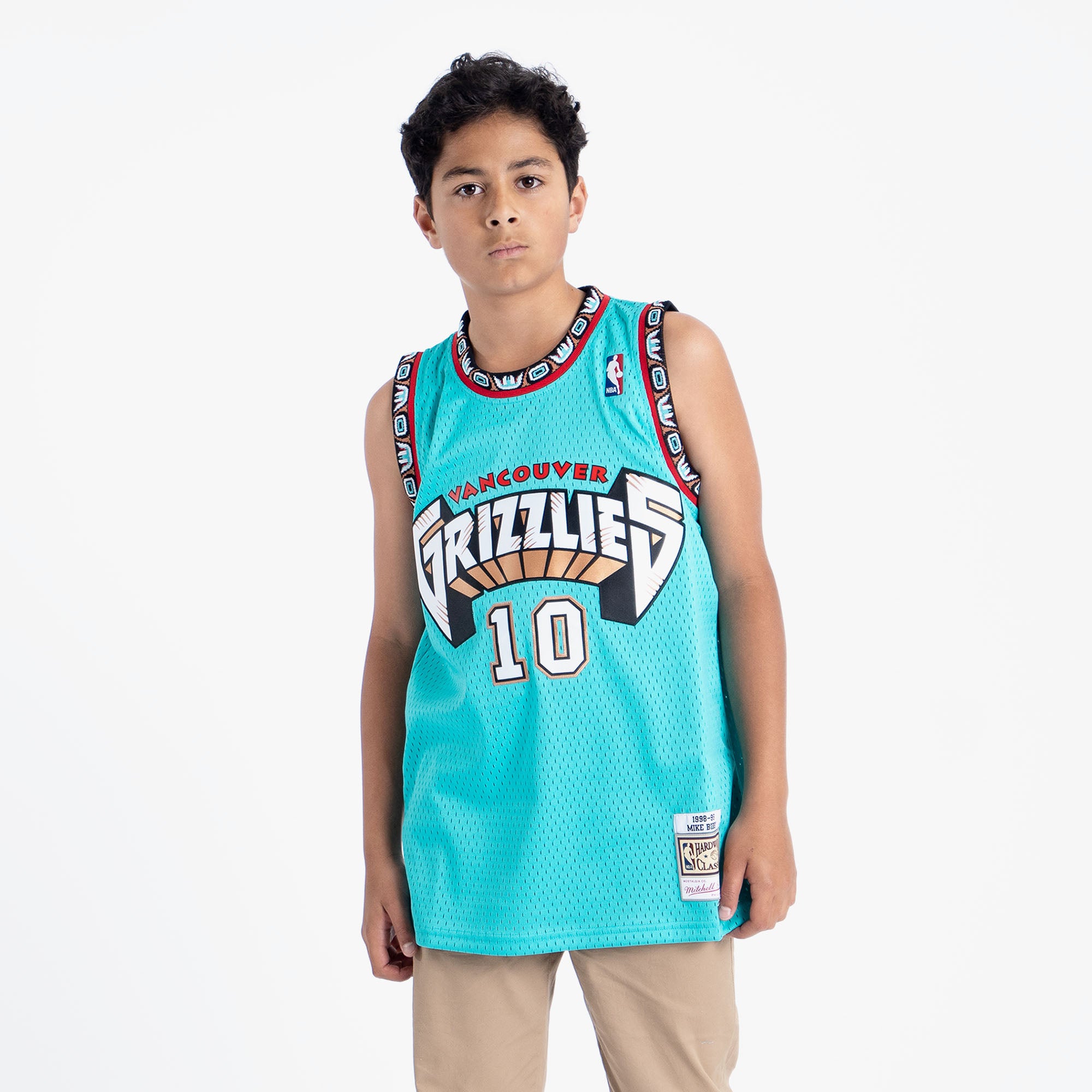 Mitchell & Ness Swingman Jersey Vancouver Grizzlies Road 1998-99 Mike Bibby S