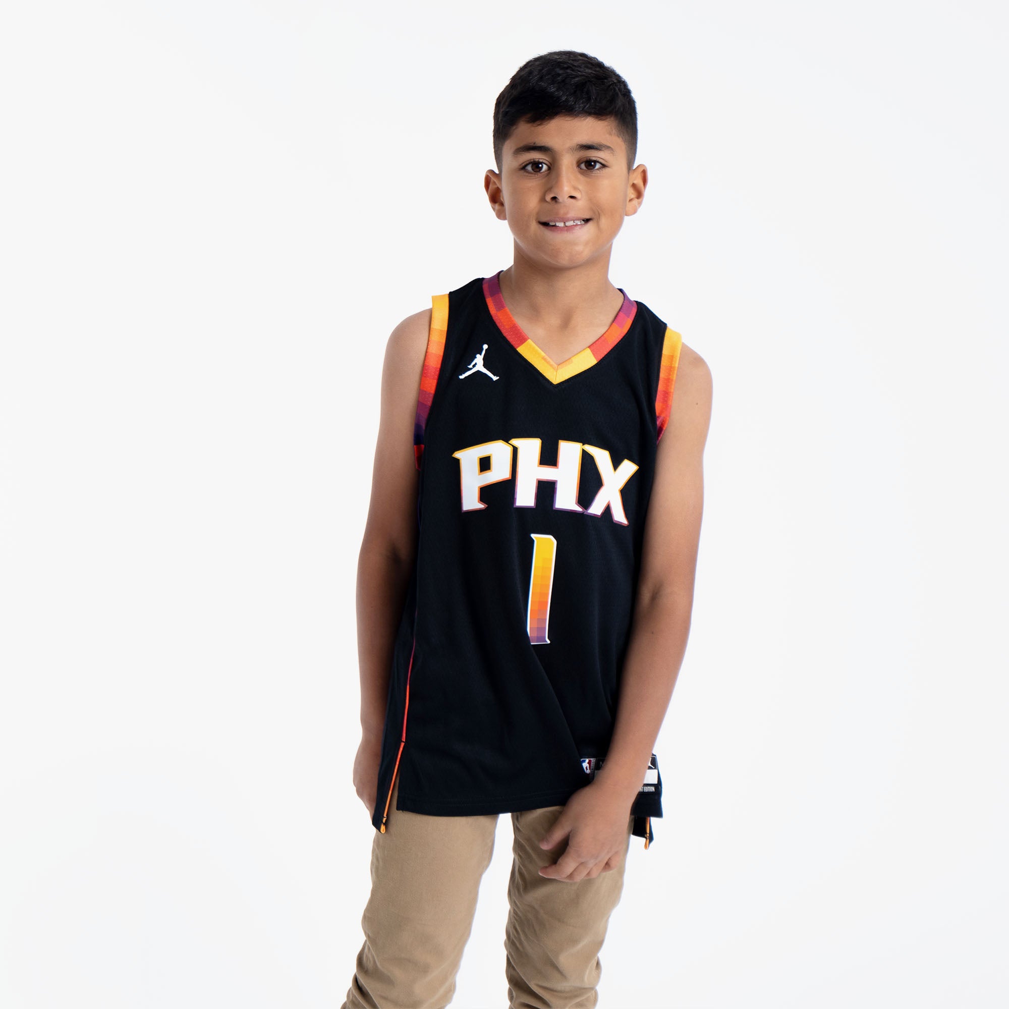 Devin Booker Phoenix Suns NBA Youth Swingman Jersey